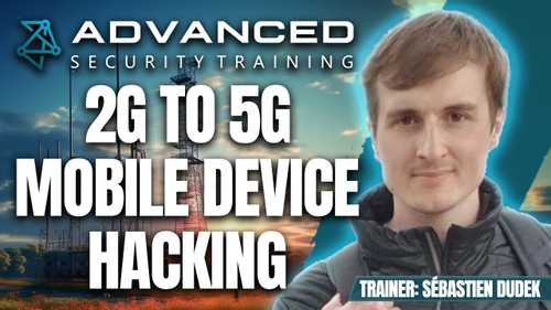 2G to 5G Mobile Device Hacking